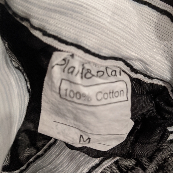 SOLD Faded black Paperbag mom shorts - Picture 2 of 3